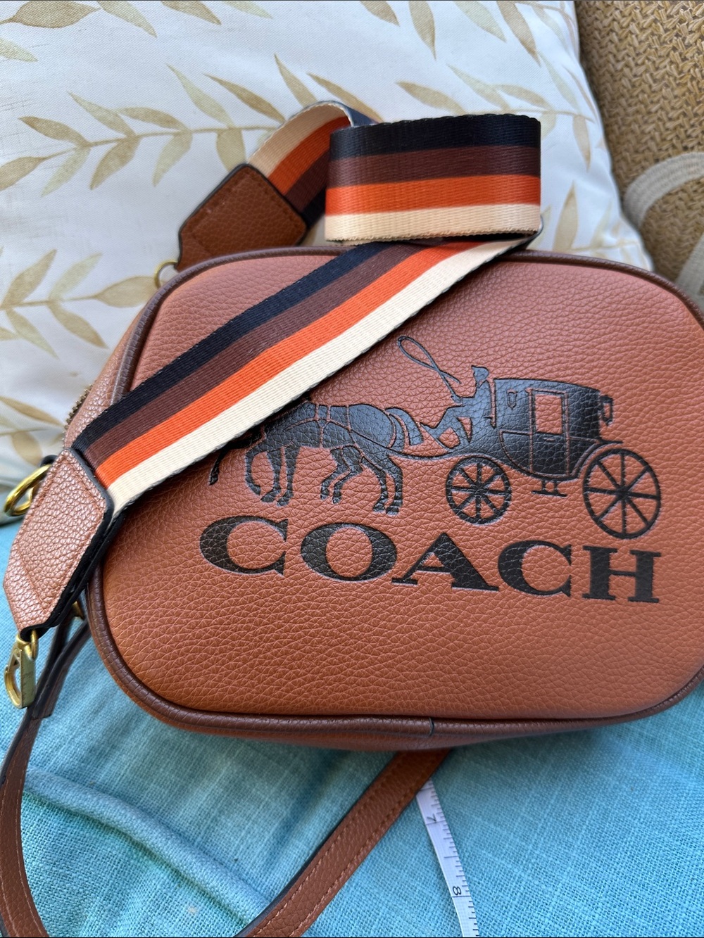 COACH Jes Crossbody Bag Carriage Logo multiple multiple straps